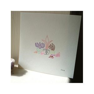 ORIGINAL DRAWING with INK + PENCIL DRAWING by ME